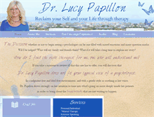 Tablet Screenshot of drpapillon.com